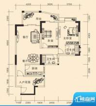 绵登·新世界花园B3面积:107.15m平米