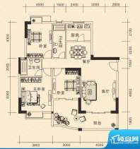 绵登·新世界花园B3面积:117.49m平米