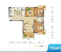 玉龙居C-C1型 2室2厅面积:111.00m平米