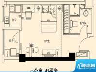 宝龙城市广场第三期面积:45.00m平米