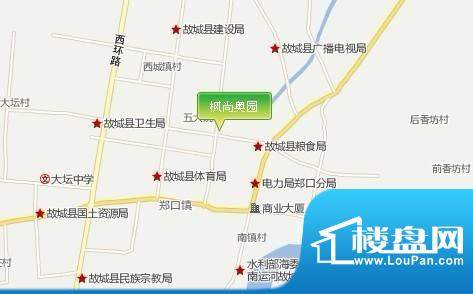 枫尚奥园交通图