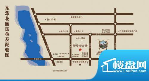 东华花园交通图