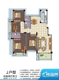 三江领秀J户型 4室2面积:0.00m平米