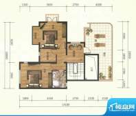 临天下C-1户型·三层面积:0.00m平米