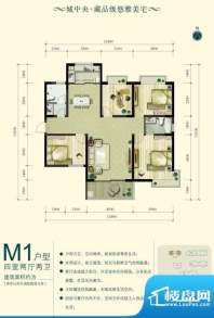 开阳名居M1户型四室面积:0.00m平米