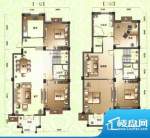滨河阳光C2 5室3厅3面积:320.00m平米