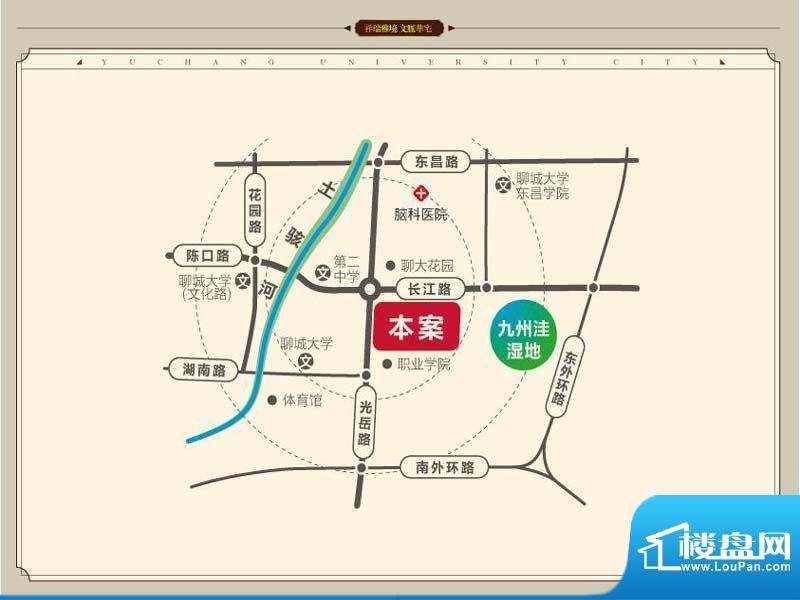 裕昌·大学城交通图