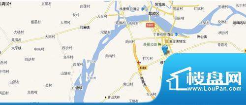 凤城明珠花园交通图