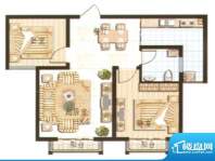 峰景家园B户型 面积:0.00m平米