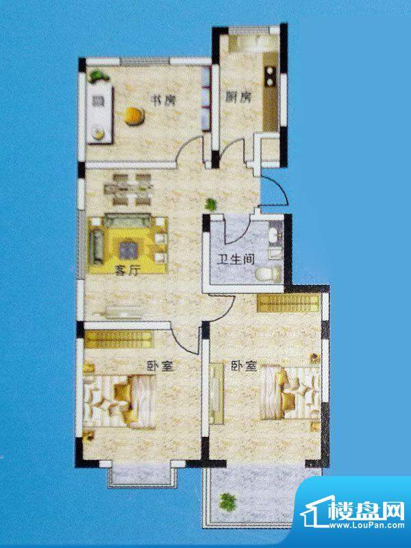 多瑙河国际公寓N户型面积:0.00平米