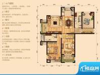 阳光广场B2户型 2室面积:139.95平米