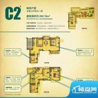 淮海第一城-户型C2面积:0.00平米