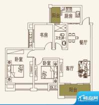 常春藤大院D2-1标准面积:93.20平米