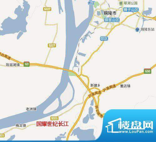 国耀世纪长江交通图