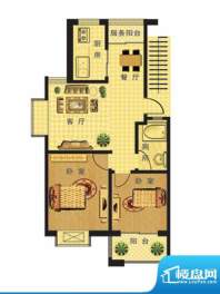 锦绣庄园B户型 2室2面积:0.00m平米