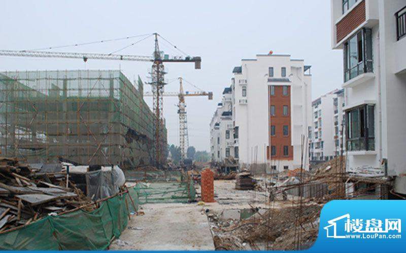 运河新城外景工程进度（2011-8）