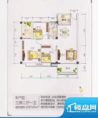 公园1号户型图5 面积:0.00m平米