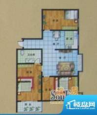 天泰文化苑hx04 3室面积:0.00m平米