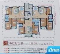 禹香苑16号楼 3室2厅面积:0.00m平米