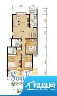 香港花园A3#楼1~11层面积:124.37m平米