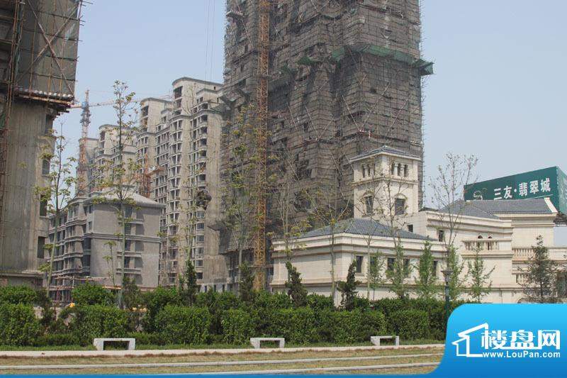 三友翡翠城5月最新施工进度图（2012050