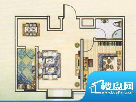 新悦轩一期住宅户型面积:73.79平米