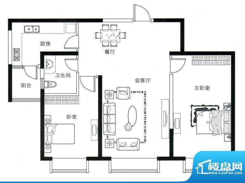 东方国际中心一期B2面积:100.02平米