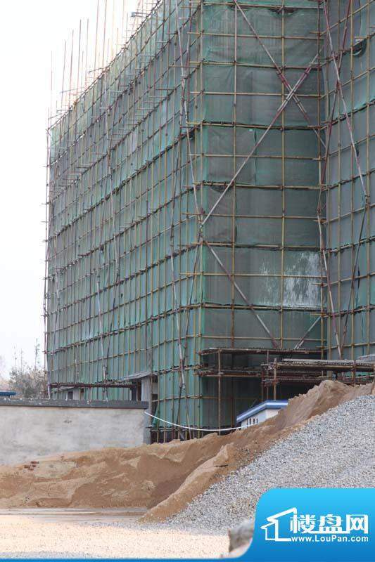 贵人蝶苑4号楼施工进度实景图（2010102