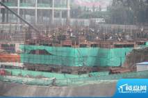 潍坊万达广场工地施工现场实景（201208