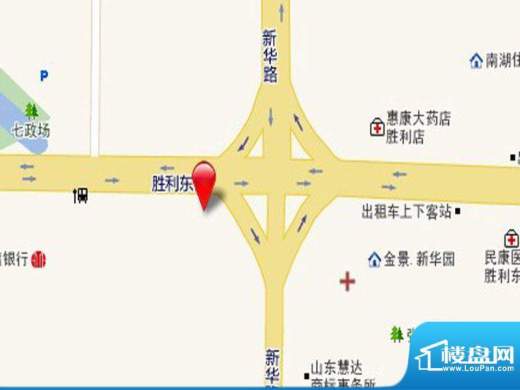 中天下潍坊国际交通图