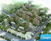 华海现代城规划鸟瞰图