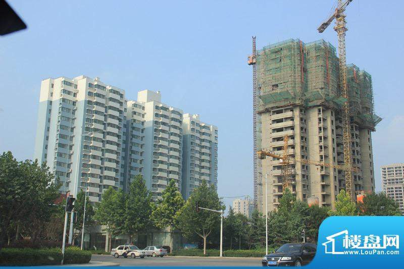 宜辉现代城一期高层施工实景图（201207
