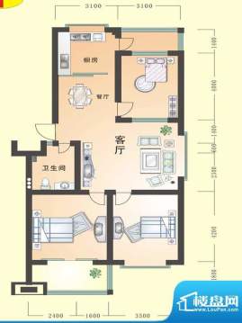 寒亭区商业总公司小面积:115.82平米