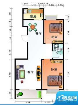 亿盛大宅院1号楼标准面积:123.01平米