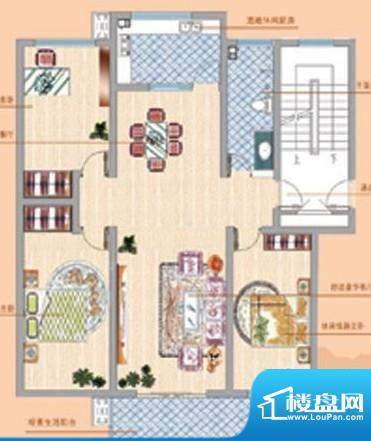 凤鸣郡户型05 3室2厅面积:0.00平米