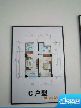 万豪居一期住宅C户型面积:72.15平米