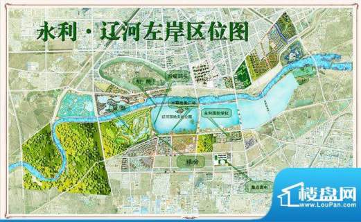 辽河左岸交通图