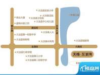 天格东湖湾交通图