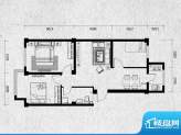 馥润嘉园户型图-3 3面积:78.08m平米