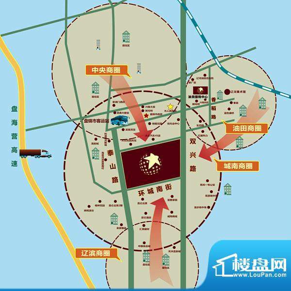 红星国际广场区位图