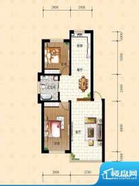 禾泰嘉园C 2室2厅1卫面积:79.50m平米