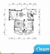 青城中央广场2#楼B户面积:0.00m平米