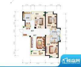 青城中央广场3#楼3D面积:0.00m平米