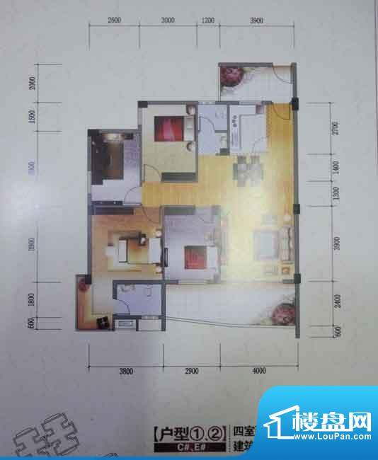 富桂·香江国际4房2面积:0.00m平米