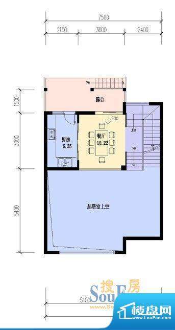 仙湖一品连排B型夹层面积:0.00m平米