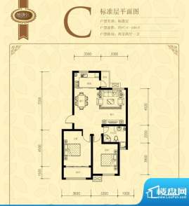 怡清园户型图3 面积:0.00m平米