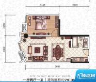 商之都·城市星座金面积:79.30m平米