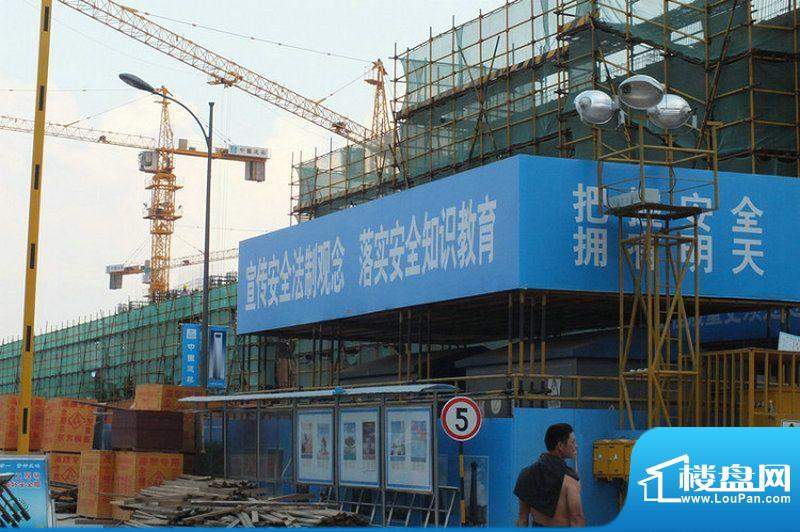 蚌埠万达广场工程进度（2012-8）