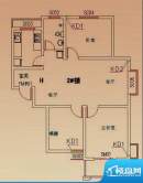 海纳东岸H户型 3室2面积:0.00m平米