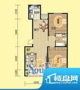 左岸公元C户型标准层面积:187.71平米